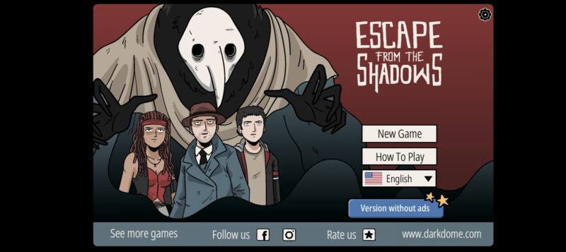Escape From The Shadows: полное прохождение и руководство