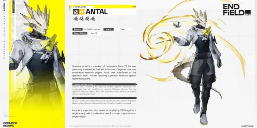 Руководство по Анталу в Arknights Endfield — сильные и слабые стороны, лучшее оружие и снаряжение