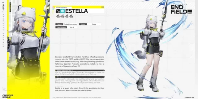 Руководство по Эстелле в Arknights Endfield — сильные и слабые стороны, лучшее оружие и снаряжение